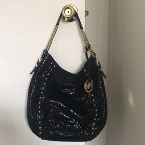 Leather Michael Kors purse